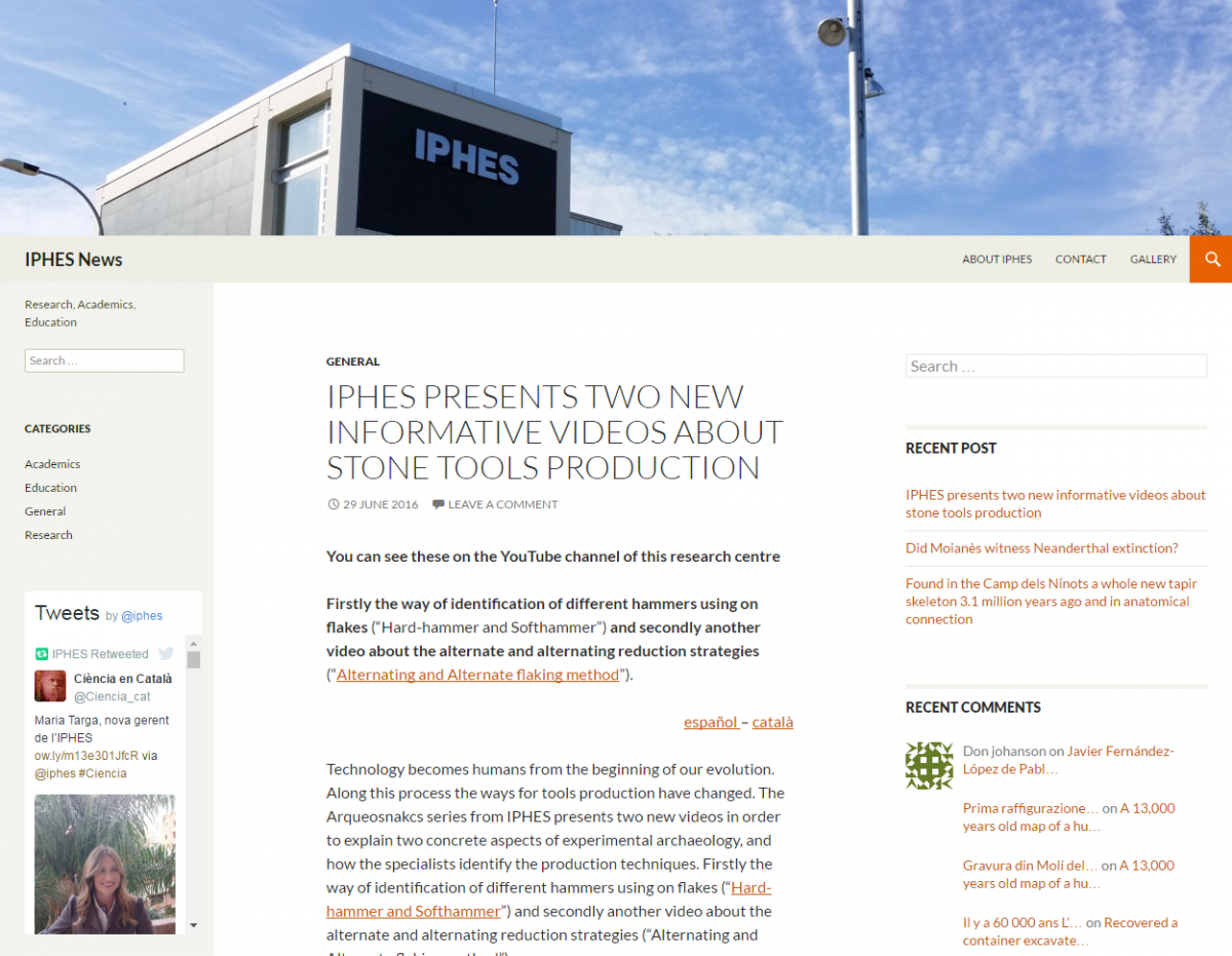 IPHES News
