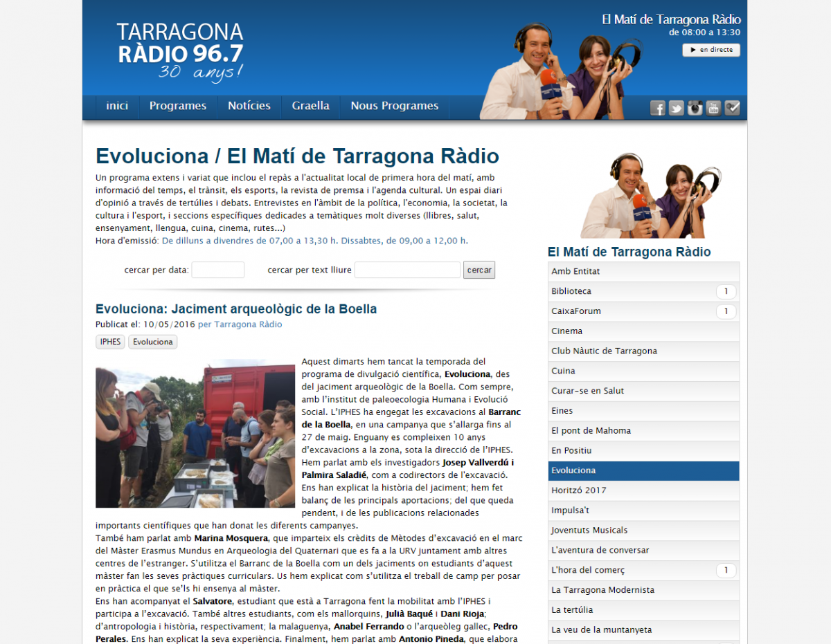Podcasts Tarragona ràdio